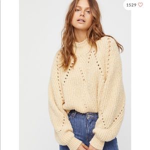 Free People Oversized Cozy Timbers Sweater